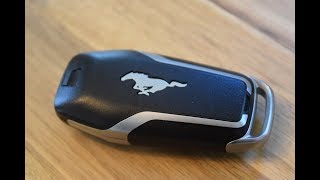 DIY  20172016 Ford Mustang  How to change SmartKey Key fob Battery on Ford Mustang [upl. by Bud]