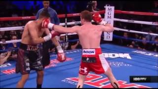 Saul quotCaneloquot Alvarez vs Amir quotKingquot Khan Highlights [upl. by Nnairrek92]