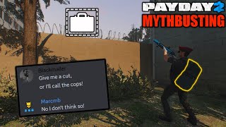 Outsmarting the Blackmailer  PAYDAY2 Mythbusting [upl. by Apgar910]