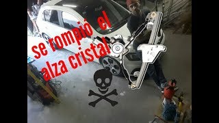 Reparación alza cristal Gol Trend [upl. by Weywadt926]