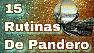 Tutorial de 15 Rutinas de Pandero [upl. by Esirec861]