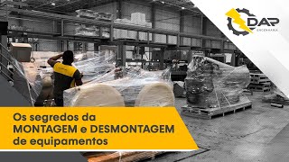 Conheça os segredos da MONTAGEM E DESMONTAGEM de maquinas industriais [upl. by Ayrad]