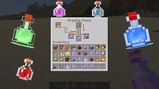 Minecraft How to make Potions  Minecraft Potions [upl. by Howes]