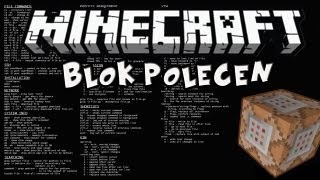 Minecraft Command Block  Poradnik jak używać bloku poleceń [upl. by Chivers460]