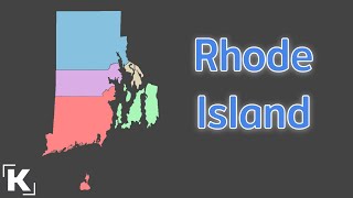 Rhode Island  Geography amp Counties  Fan Song by Kxvin [upl. by Aralomo]