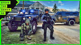 GTA 5 Mod FIB SWAT Callouts GTA 5 Lspdfr Mod 4K [upl. by Abell]