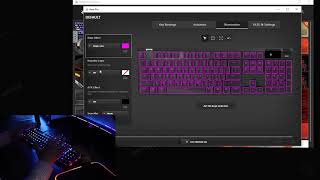 Apex Pro Keyboard how to setup your RGB lighting [upl. by Anitaf]