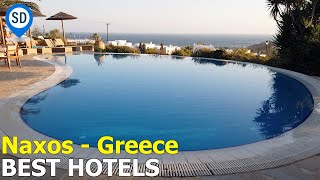 The Best Hotels in Naxos  SantoriniDavecom [upl. by Inavoy705]