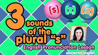 3 Sounds of the Plural quotsquot in English s z or ɪz [upl. by Machute25]