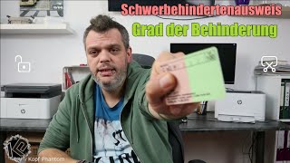 Schwerbehindertenausweis  Grad der Behinderung  Teil 1 [upl. by Haskel]