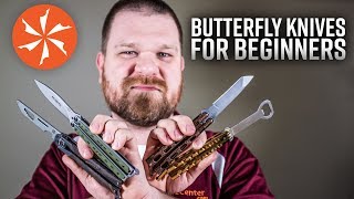 Buying Your First Butterfly Knife The Best Beginner Balisongs and Trainers at KnifeCentercom [upl. by Sklar]