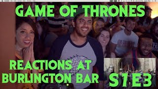 GAME OF THRONES Reactions at Burlington Bar  S7E03 PART 2 \\\ [upl. by Imnubulo]