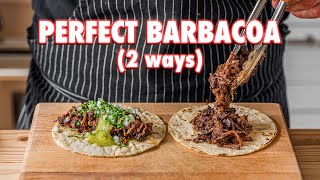 Perfect Homemade Barbacoa Tacos 2 Ways [upl. by Algie]