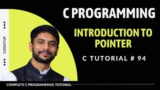 Introduction to Pointer in C Programming  In Hindi [upl. by Arahas768]