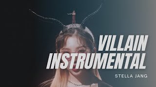 Stella Jang  Villain Clean Instrumental [upl. by Helse845]