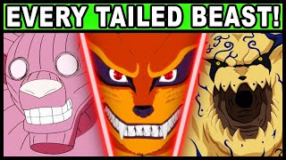 All 10 Tailed Beasts and Their Powers Explained Naruto Shippuden  Boruto Every Bijuu [upl. by Nus]