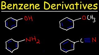 Naming Benzene Ring Derivatives  Aromatic Compounds [upl. by Asilehc]