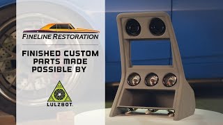 3D Printing Custom Car Parts Fine Line Restoration [upl. by Haleelahk]