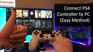 How to Connect PS4 Controller to PC Easy Method [upl. by Larson307]