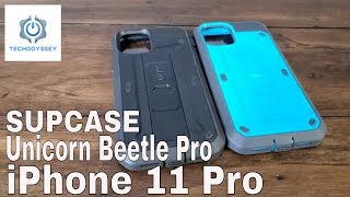 iPhone 11 Pro Case Review  SUPCASE Unicorn Beetle Pro [upl. by Rafaelof]