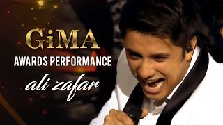 Ali Zafar Performance Part 1  GiMA Awards [upl. by Sixla]