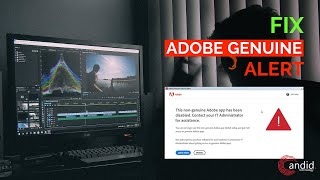 How to fix Adobe Genuine Service alert [upl. by Ynffit]