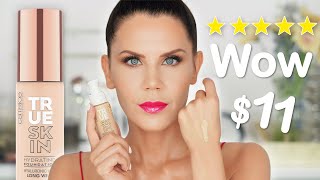 11 DRUGSTORE FOUNDATION REVIEW  Im shocked [upl. by Acissj]