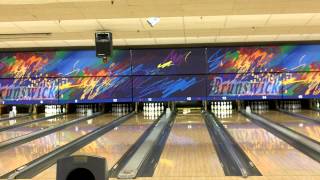 Bowling at Brunswick Zone from 41412 [upl. by Eelyrag887]