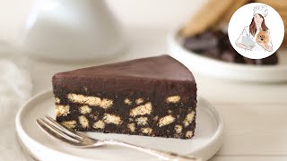 No Bake Chocolate Biscuit Cake Recipe  No Bake Cake Recipe [upl. by Staw]