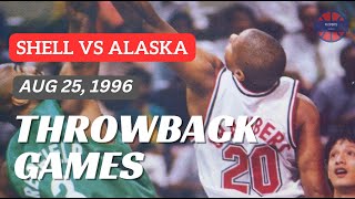 ALASKA vs SHELL  PBA FINALS GAME 1  August 25 1996 [upl. by Neeneg577]