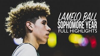 LaMelo Ball FINAL YEAR at CHINO HILLS FULL HIGHLIGHTS Sophomore Year Was LEGENDARY [upl. by Nohtiek]