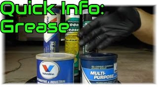 Quick Info Automotive Grease [upl. by Cathleen]