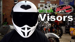 Lets talk motorcycle helmet visors [upl. by Desi]