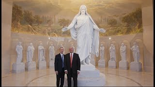 Two Apostles Lead a Virtual Tour of the Rome Italy Temple [upl. by Barra]