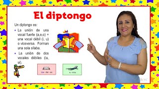 El diptongo para niños [upl. by Yatnohs]