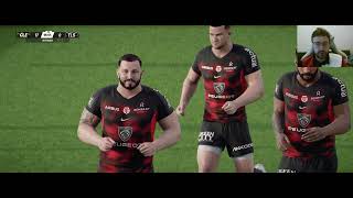 CLERMONT  TOULOUSE sur Rugby 25 [upl. by Ethbin]