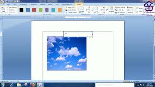 Cara Memberikan Teks Pada Gambar di MS WORD [upl. by Eolcin93]