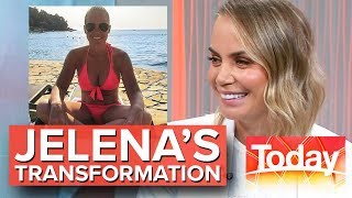 Jelena Dokic celebrates incredible weight loss  Today Show Australia [upl. by Agler]