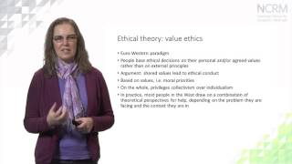 Research Ethics  Ethical Theories part 1 of 3 [upl. by Aiyotal]