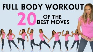 FULL BODY WORKOUT  20 CALORIE BURNING MOVES  TONES ABS ARMS THIGHS amp GLUTES  LUCY WYNDHAM READ [upl. by Cointon385]