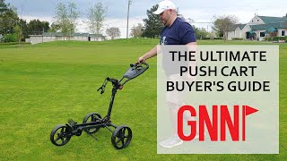 The ultimate golf push cart buyers guide Which is right for your game [upl. by Wiese]