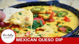 Queso Dip  How to make Mexican Cheese Dip  Queso Recipe [upl. by Slavin643]