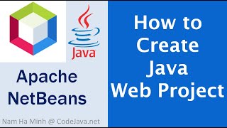 How to Create Java Web Project in NetBeans [upl. by Valerio]