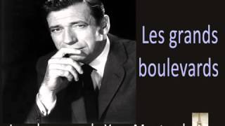 Yves Montand Les Grands Boulevards [upl. by Llehcor]