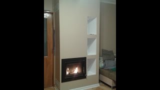 kominek budowa kominka krok po kroku fireplace construction step by step [upl. by Obeded489]