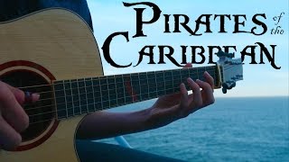 Pirates of the Caribbean Theme  Fingerstyle Guitar Cover [upl. by Anomor360]