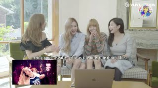 ENGSUB BLACKPINK React to BOOMBAYAH MV after 2 Years Debut [upl. by Enyaht75]