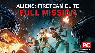 Aliens Fireteam Elite  Full Mission Gameplay [upl. by Latoniah509]