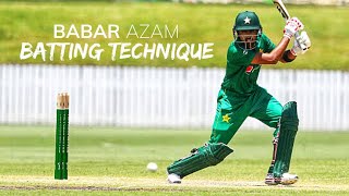 Babar Azam Batting Technique [upl. by Leihcim]