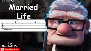 Up  Married Life Guitar Tutorial [upl. by Gibbs]